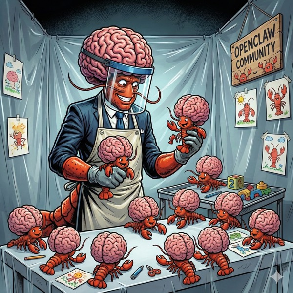 Larry building the community